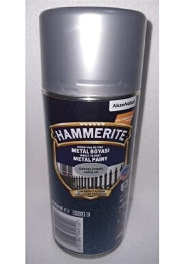 Hammerite Düz Sprey Gümüş 0,4 L -2 Adet- 5084785