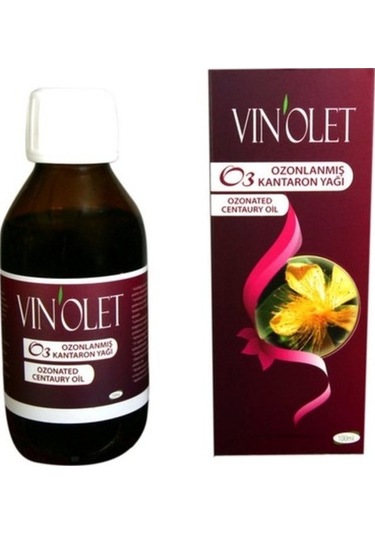 Vinolet Ozonlanmış Kantaron Yağı 3 x 100 ML
