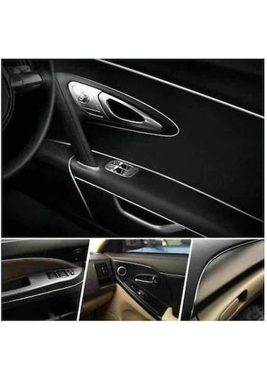 Nissan Micra Araç Içi Nikelaj Krom 2 Metre Torpido Ip Trim Fitili