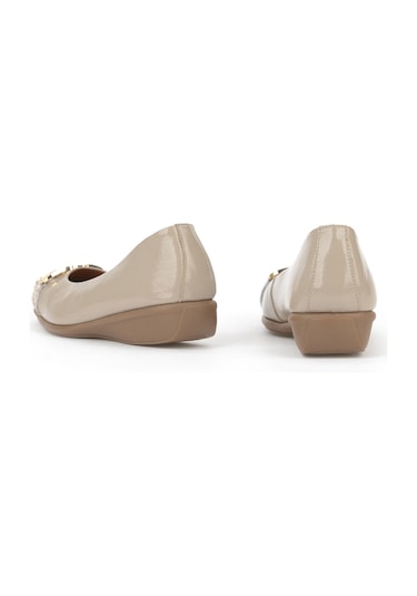 Ziya, Kadın Hakiki Deri Babet 1531050z26142208k Vizon 1531050z26142208k 310 VIZON