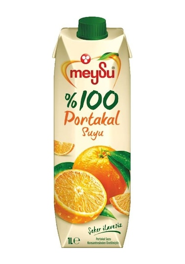 Meysu %100 Portakal Suyu 1 Lt X 6 Adet