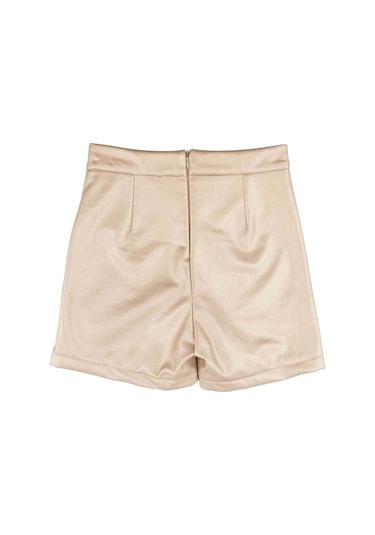 Bestkids Kız Çocuk Deri Şort Etek 001