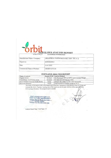 Ormin K Plus 1 Kg