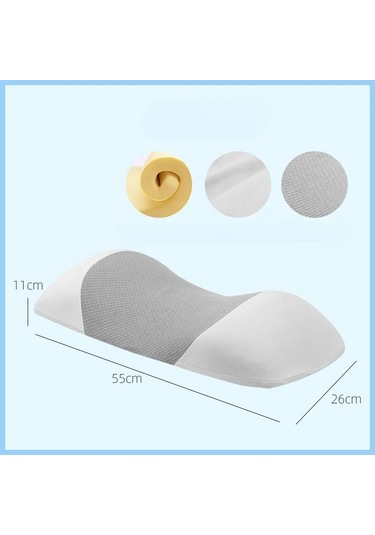 1pcs Uyku İçin Bel Desteği Yastık Bellek Köpük Geri Bel Desteği