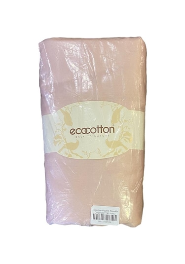 Ecocotton Organik Pamuklu Çarşaf 280 280 Pembe - Pembe