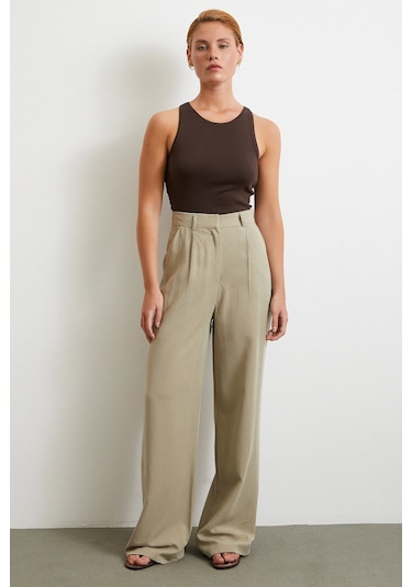 Organze Desenli Tül Gömlek Mavi Mavi