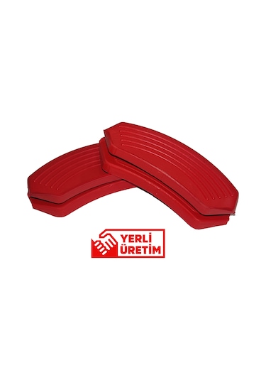 Silikon Tencere Tava Tutacağı Yanmaz Yapışmaz Tutamaç Set Kırmızı