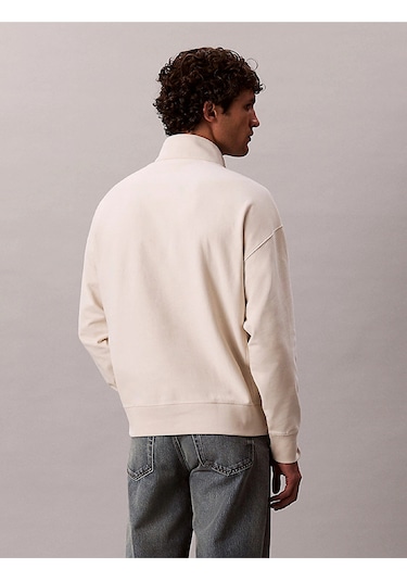 Calvin Klein Erkek Sweat Lv04rd236g 67u Beyaz Beyaz