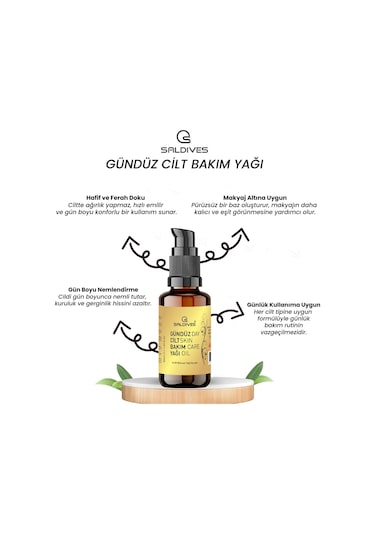 Saldives Gündüz Bakım Yağı 50 Ml