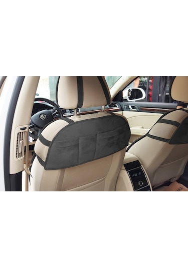 Toyota Hilux Yeni Nesil Koltuk Koruyucu 2006-2015 Ön 2 Li Kılıf Minder Füme