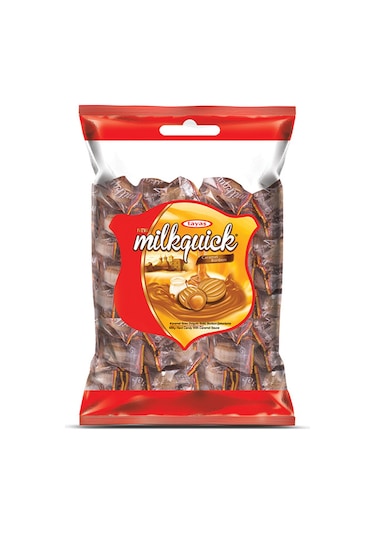 Tayaş Milkquick Karamel Sosu Dolgulu Sütlü Bonbon Sert Şeker 1 KG