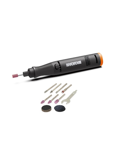 Worx Wx739.9 Makerx 20volt Kömürsüz Profesyonel Gravür Makinesi + 19 Aksesuar Akü Dahil Değildir