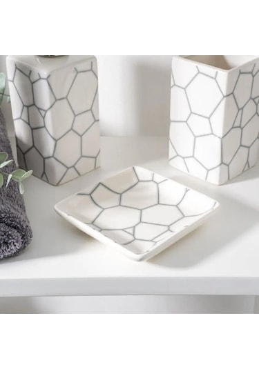 Skyphos Banyo Aksesuarları Seti 144109057 Beyaz