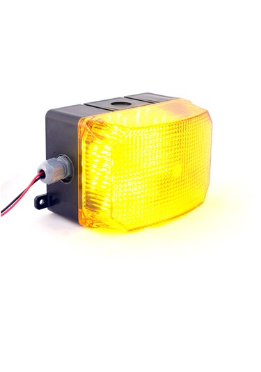 Mesan Küp Led Multifonksiyon İkaz Lamba Turuncu 24vdc Ms 250.3.24vdc