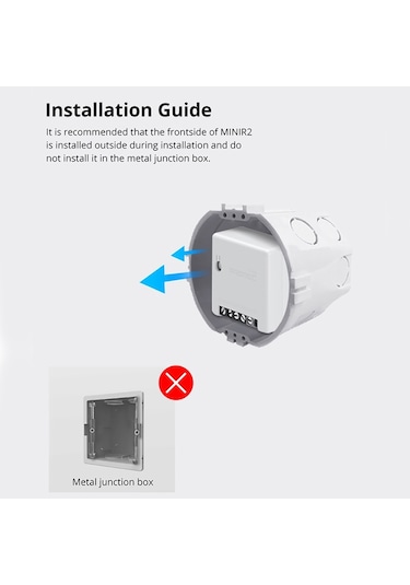 Sonoff Mınır2 Çift Kontrollü Wıfı Akıllı Anahtar Dıy Küçük Modifikasyon Parçaları