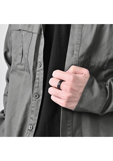 Gümüş Titanyum Çelik Yüzükler Erkekler İçin Buzlu Dönebilen Çift Yüzük Kadın Sıkışt Yüzükler Moda Öğrencileri Çelik Yüzük 56890208 Gümüş