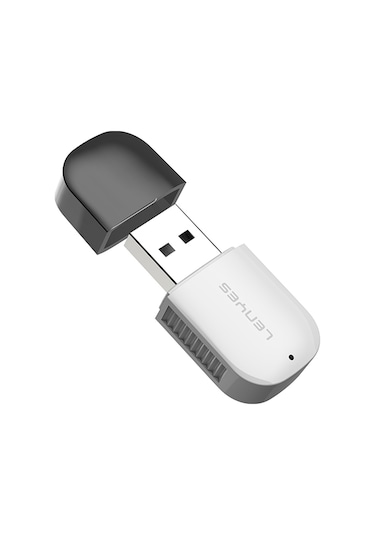 Lenyes Lr204 Usb Bluetooth 5.1 Wireless Transmitter Adaptör Beyaz