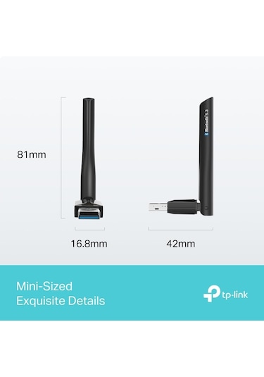 Tp-link Ub500 Plus, Ayarlanabilir Harici Antenli, Yüksek Çekim Gü