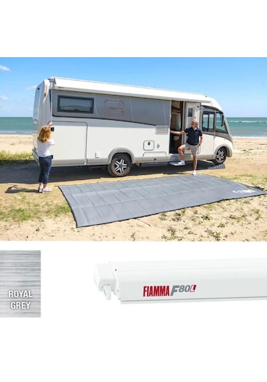 Fiamma F80l 5.00x2.75 Beyaz Çatı Tipi Kasetli Tente