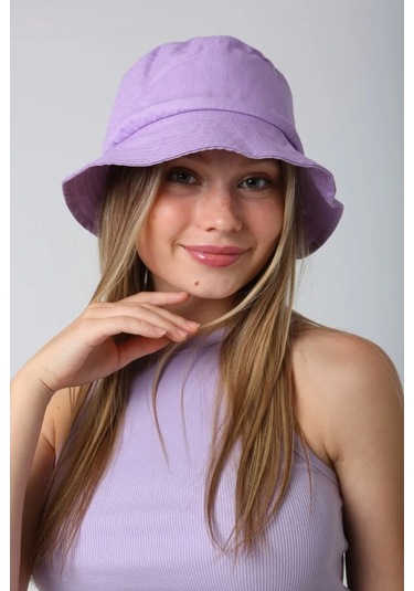 Pamuk Bucket Şapka Rş-110 Lila Lila