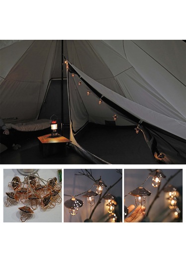 Dianziye Gümüş Pembe Led Süper Işık Zinciri 2 Metre 10 Işıklı Isınma Işığı Led+bakır Malzeme