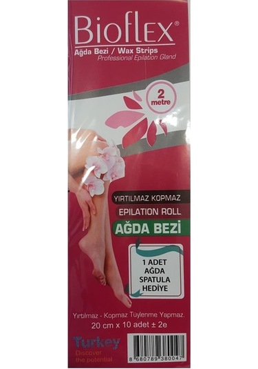 Bioflex Spatulalı Ağda Bezi 2 M