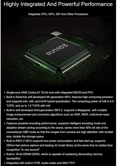 Luckfox Pico Mini Rv1103 Linux Micro Geliştirme Kurulu, Entegre Arm Cortex - A7/rısc - V Mcu/n/ıss