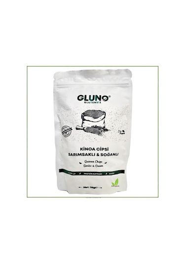 Gluno Glutensiz Kinoa Cipsi Soğan Ve Sarmısaklı 35 G