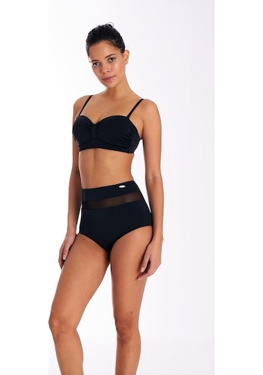 Sunsurf Kadın Yüksek Bel Siyah Bikini