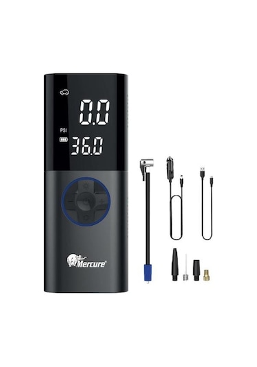 Mini Hava Komp.şarjlı Kablolu Lastk Şişrme Mc-3691