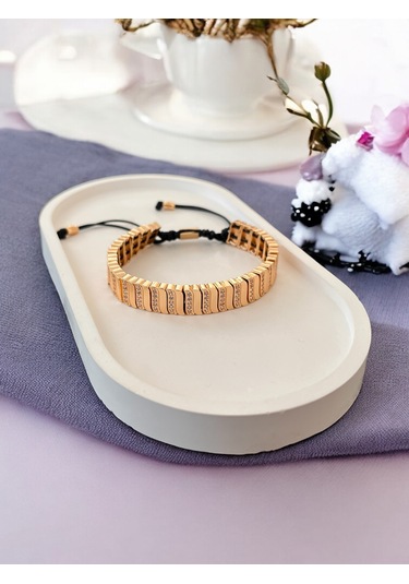 Jujuy Çelik Tasarım Model Bileklik Model 12 Bronz