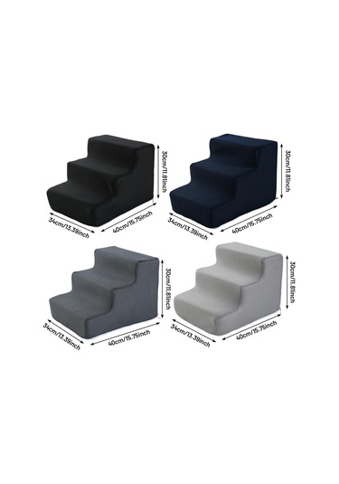 Homyl Köpek Merdiven Rampası Merdiveni Pet Adımları Makinede