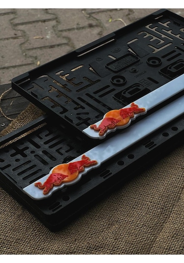 3d Redbull Takmatik Plakalık Pleksi 1 Tanesi Kare