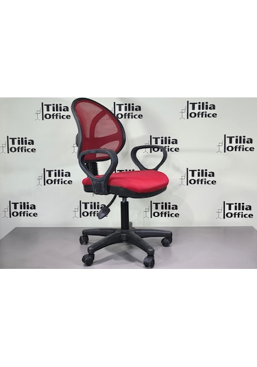 Depa Çalışma Koltuğu Kırmızı