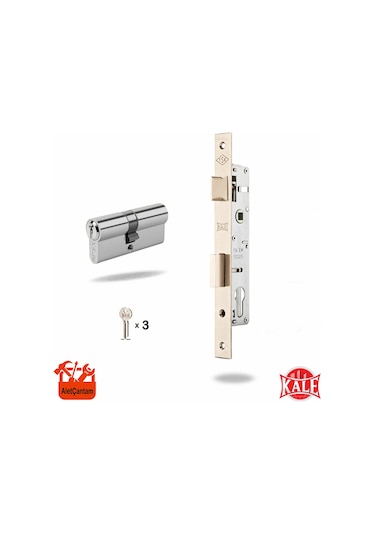 Kale 153u Alüminyum Kapı Kilidi Dar Tip 20mm Kilit