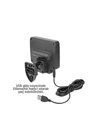 Jx-f72 Solar Panelli Hareket Sensörlü Üç Modlu Duvar Lambası Çok Renkli