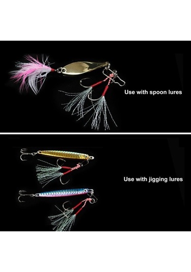 Novahub Çelik 2 Kancalı Olta İğnesi Seti - 10 Adet 18 - Balık Avı Malzemeleri