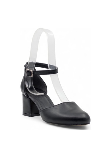 Berk Karnıyarık Kalın Topuklu Abiye Siyah