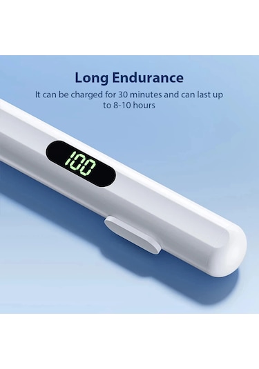 Evrensel Stylus Kalem Android İos Uyumlu Windows Dokunmatik Ekran Kapasitif Kalem İpad Uyumlu Mor