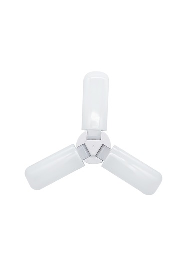 Symbee 4'lü 30w Değişken Şekil Led Lambası, 3000lm 6500k Beyaz Işık, E27/e26 Tutucu, Garaj-atölye-iç/çevre Kullanıma Uygun