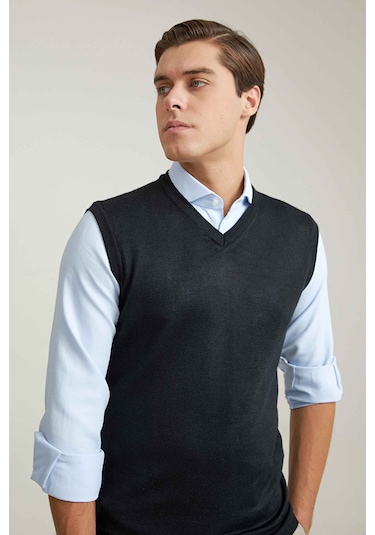 Ds Damat Regular Fit Siyah Süveter 1hf060636282m Siyah