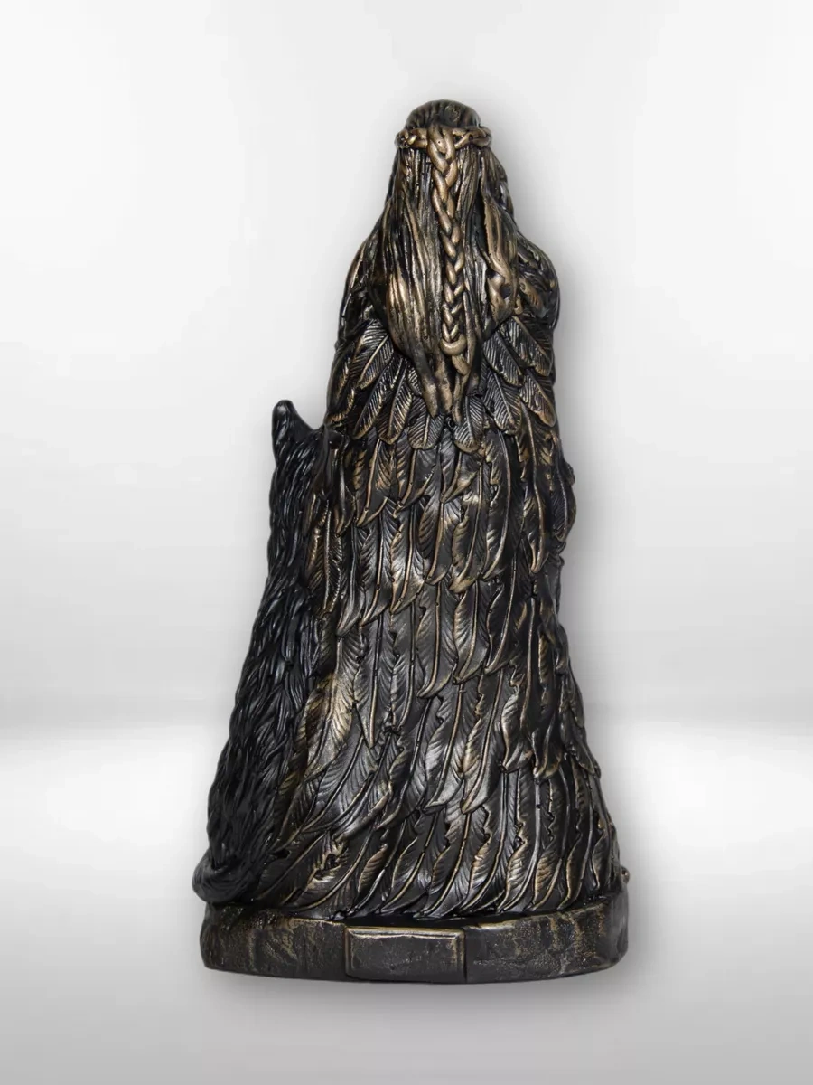 Lavelly Koleksiyonluk Sunak Heykelciği Freja Tanrıçası Tılsım 149152359