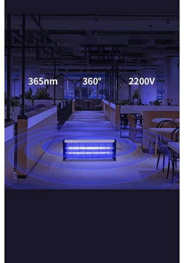 Büro Ev Ofis Yazlık Hijyeni İçin Elektrikli Sivrisinek Karşıtı Uv Lamba