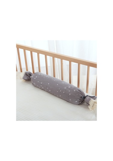 Şeker Silindir Yastık Bebek Boyun Yastığı Yumuşak Ve Güvenli No.33 Ekru