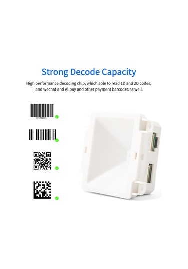Lemestar Usb Bağlantılı 1d/2d Barkod Ve Qr Kod Okuyucu Modülü - Kapı Makinesi, Bilet Kontrol Ve Mobil Ödeme İçin