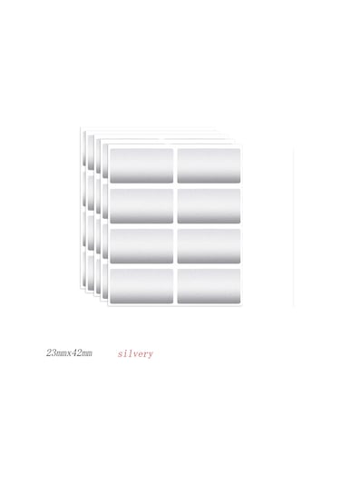 100 Adet 23mm X 42mm Kazı Kazan Etiketleri Etiket Parti Etkinliği Iyilik Kırtasiye Etiket Oyun Kırtasiye Etiket Şekeri Lacivert