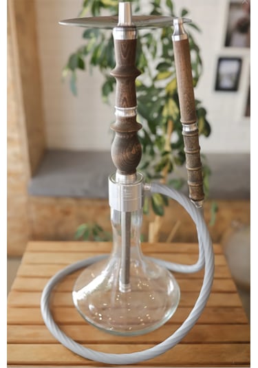 Alfeshisha Ottoman Ahşap Silver Nargile Takımı