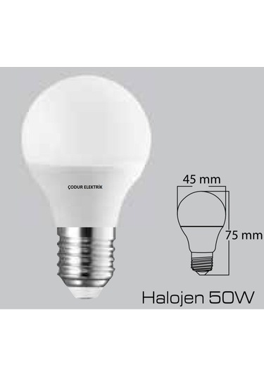 7w E27 Duylu 3000 Kelvin Gün Işığı Sarı Işık G45 E Enerji Led Top Ampul 540 Lümen Gün Işığı E27 Le