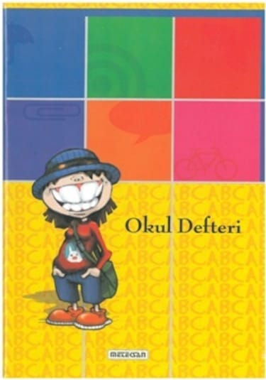 Meteksan A5 Dikişli Defter Kar. Kap.kareli 80 Yp 1 Düzine