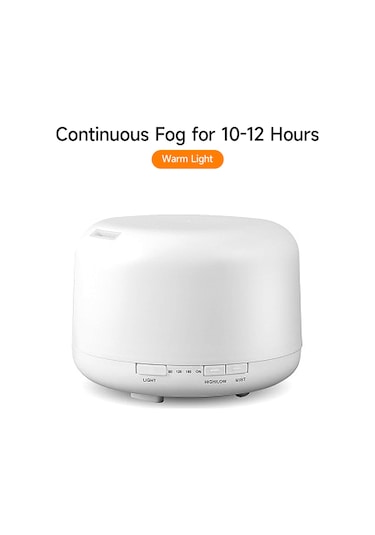 Wezone 500ml Ev, Ofis, Spor Odaları İçin Sessiz Ultrasonik Nemlendirici Aromaterapi Yağı Dağıtıcı Ab, Abd, İngiltere Standartları